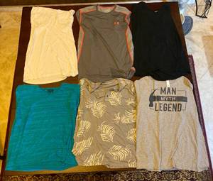 lot 197 image: 6 various Tee Shirts (L)