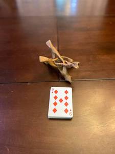 lot 245 image: Playing card rack