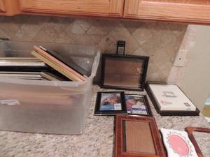 lot 166 image: Large lot of frames various sizes and designs