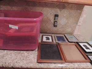 lot 165 image: Large lot over 40 frames all sizes 4x8, 8x7, 10x5 and more