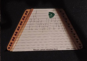 lot 200 image: Minuet Bach music maker Favorite Hymns paper included