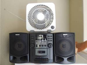 lot 226 image: Sony radio -speaakers buil in ,  cassette player