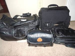 lot 192 image: Camera bags, pioneer express carry bag 3 Armor gear back packs and more
