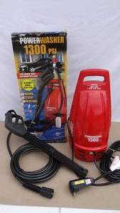 lot 22 image: Electric power washer - 1300 psi