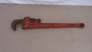 lot 56 image: Ridgid 24 pipe wrench