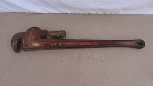 lot 57 image: Ridgid 24 pipe wrench