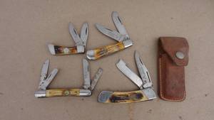 lot 71 image: Lot of 4 Whitetail Cutlery knives