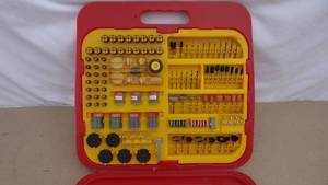 lot 76 image: Rotary tool accessory kit