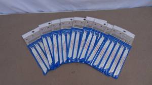 lot 100 image: 5 pack of 6 Bi-metal reciprocating saw blades, lot of 9 packs