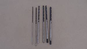 lot 103 image: 7 piece 12 brad point drill bit set. 18, 316, 14, 516, 38, 716, 12