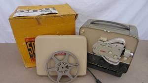 lot 132 image: Kodak Brownie 500 movie projector Model A5