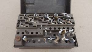 lot 144 image: Craftsman Hi Speed router bit set, Made in USA
