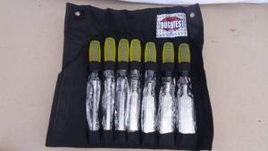 lot 178 image: 7-piece chisel set (14 to 1 12)