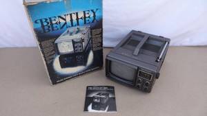 lot 179 image: Bentley portable 5 black & white TV. Model 1000