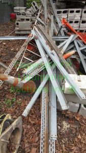 lot 253 image: Assorted scrap metals as shown