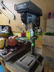 lot 42 image: Delta model 11-990, 12 drill press plus