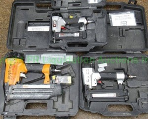 lot 295 image: Pneumatic finish nialers including Porter Cable, Bostitich, Grip-Rite
