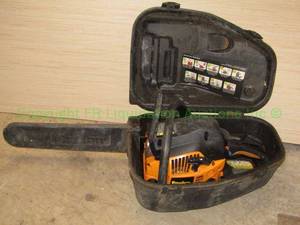 lot 57 image: Poulan Pro 42cc chain saw