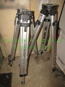 lot 92 image: McCully instruments surveyors tri-pods