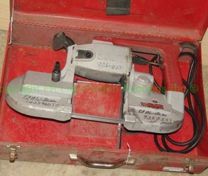 lot 96 image: Milwaukee heavy duty deep cut band saw