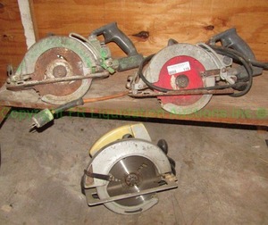 lot 118 image: Porter Cable and Skil circular saws