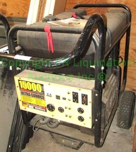 lot 120 image: Generac ultra source generator model 0052090