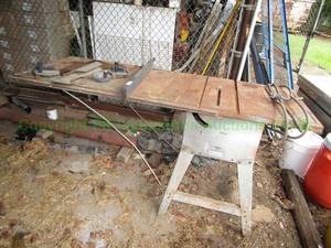 lot 159 image: Sears Roebuck Craftsman 12 table saw model 113-24250