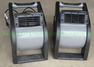 lot 319 image: Lasko model U15610 Pro-Performance pivoting blower utility fan, 2 count