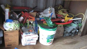 lot 322 image: Assorted industrial parts, hardware and more as shown
