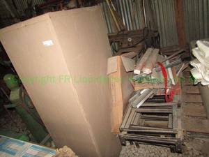 lot 191 image: Assorted scrap metals including file cabinet as shown