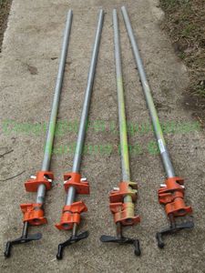 lot 246 image: Republic conduit bar clamps, approx. 5ft lengths