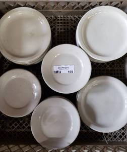 lot 109 image: World Ultima Almond color plate 6.5 - 7.5 approx., 33 total