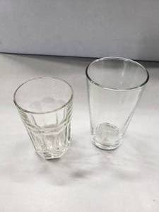 lot 108 image: Assorted Clear glasses 5-6 approx., 35 total