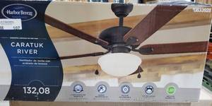 lot 107 image: Harbor Breeze Ceiling Fan, Caratuk River, 52