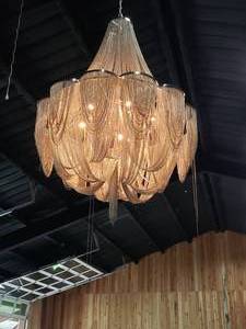 lot 3 image: Ballroom Chandelier, W3-4 x H6 Approx.