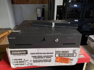 lot 184 image: SteelMaster Touch Button Cash Drawer