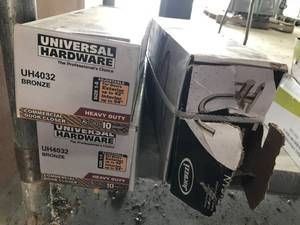 lot 274 image: 2 Universal Hardware Commercial Door Closer, Adjustable, 1 Duncan Jacuzzi Faucet