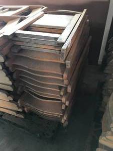 lot 315 image: Folding Wood Chairs, 18 Seat Height, 31 Back, 16 total