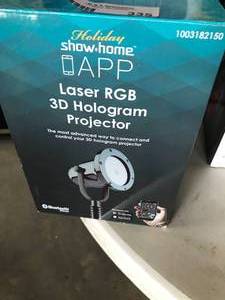 lot 335 image: 2 LED Soft Strip Tale, Laser RGB 3D Hologram, Both APP Control