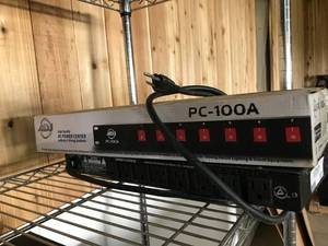 lot 337 image: ADJ 8 Outlet Power Caster Furman Merit Series, Power Conditioner, 9 Outlet