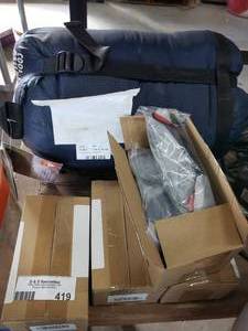 lot 419 image: Polorized SunGlasses (24 Total), still in Packaging and 1 Cool Weather Mummy Sleeping Bag (Comfort Level 30)