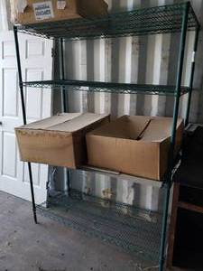lot 454 image: Metro Bakers Rack, Shelf Only (24 x 54 x 72 approx.)