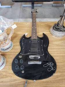 lot 498 image: Epiphone Guitar Signed