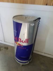 lot 191 image: Red Bull Refrigerated Beverage Holder (was working when removed)
