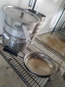 lot 227 image: Assorted Pots and Pans