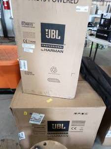 lot 362 image: 2 JBL Pro System, EON 615 Loudspeaker, EON 618s Sub (Still in Original Boxes, Never Used)