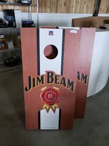 lot 368 image: Jim Beam Cornhole Boards, No Bean Bags