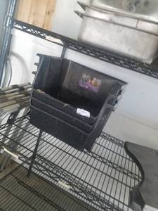 lot 266 image: 3 Stacking Bins (19x 15 x 12 approx.)