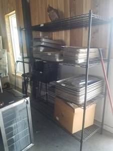 lot 263 image: Metro Bakers Rack (W60 x D24 x H72 approx.) ,Shelf Only, Contents not included