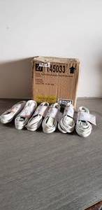 lot 396 image: 12 Foot 162 White Cube Tap Extension Cords, 18 total